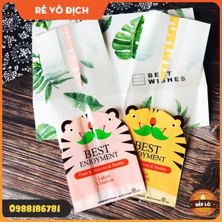 Túi Đựng Bánh Quy Little Tiger Cực Kỳ Dễ Thương - Set 20 Túi