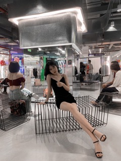 Váy nhung body