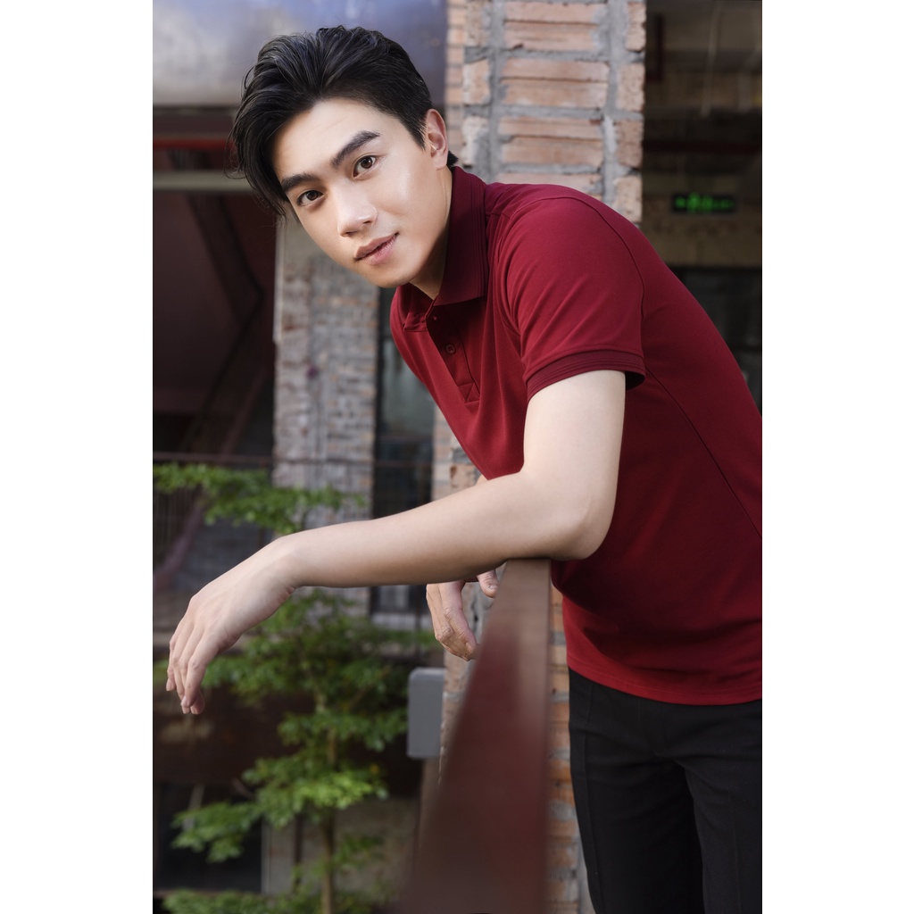 Áo Polo Basic Màu Đỏ Đô | BigBuy360 - bigbuy360.vn