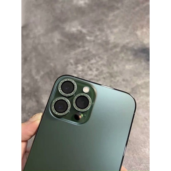 Combo 3 mắt dán camera Iphone 14, 14 Pro, 14 Pro max, 13 Pro Max, 13,13 Pro,12 pro max/12 pro/11 pro max đính đá Kuzoom