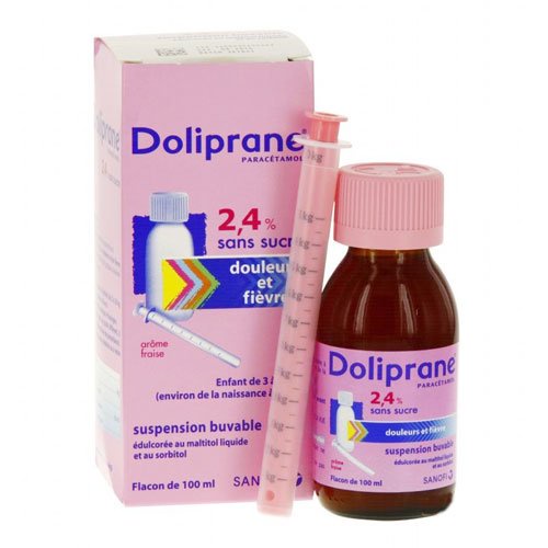 Hạ sốt DOLIPRANE Pháp thần thánh lọ 100ml!!!