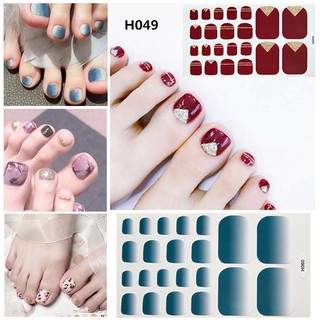 ✨✨Miếng Dán Móng Chân Chống Nước Chống Lem Dễ Thương h041-080