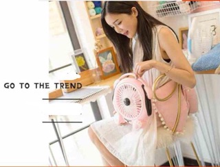 Quạt Cắm Điện Hình Thú Siêu Mát