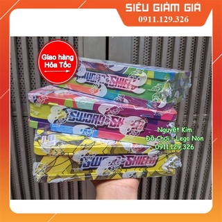 [SIZE 3] Thẻ Bài Pokemon Hộp Sắt Nắp Liền Hàng Siêu Chuẩn Đẹp Trò Chơi Sưu Tầm - Loại 80 Thẻ Bài Và 3 Túi Thẻ Vip