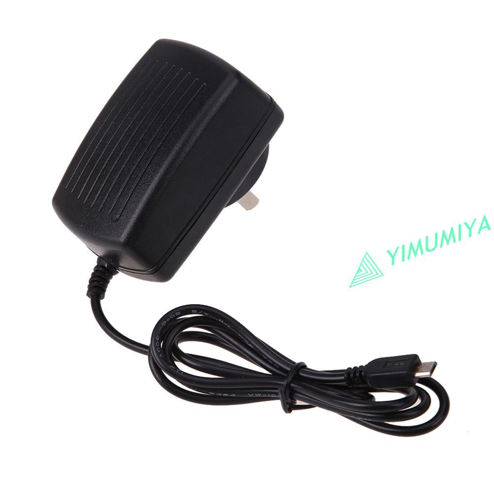 YI AU AC to DC 5V 3A Micro USB Power Supply Adapter for Windows Android Table