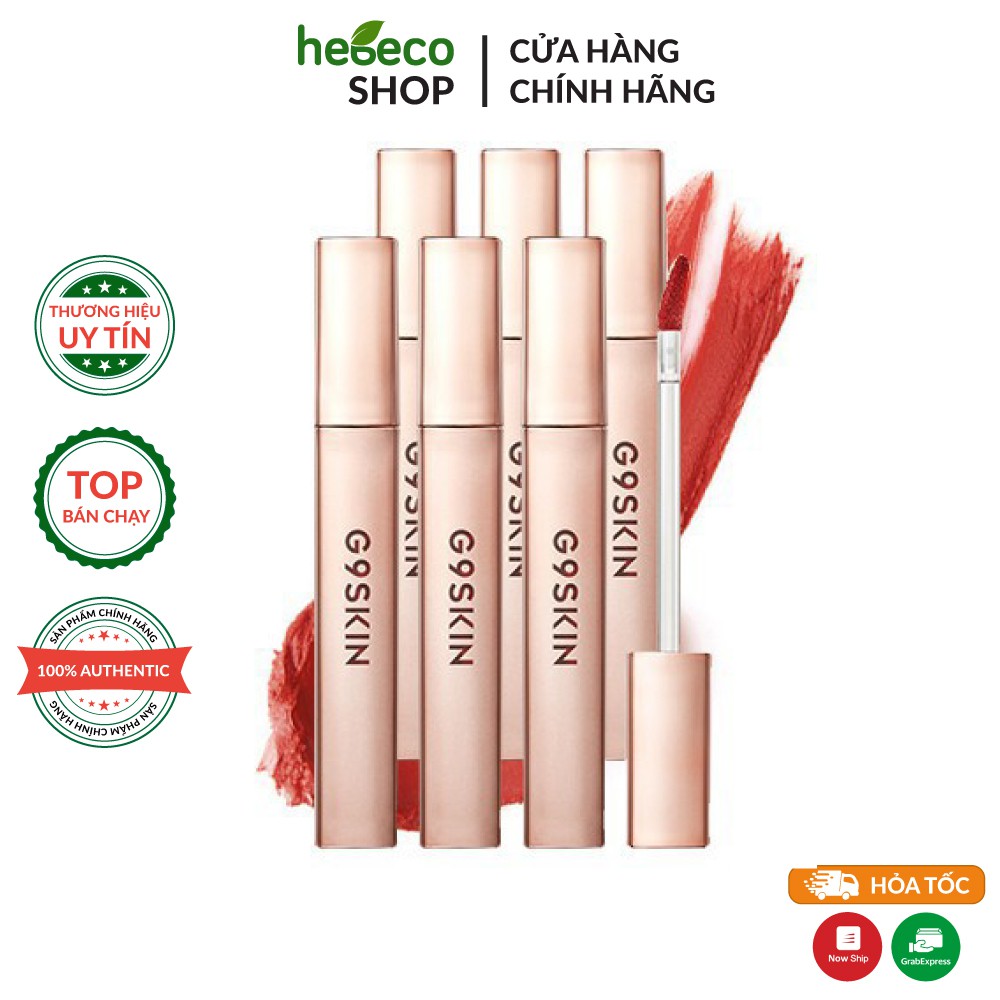 Son Kem Lì, Siêu Mịn Mượt, Lên Màu Chuẩn G9Skin First V-Fit Velvet Tint - Hàn Quốc Chính Hãng