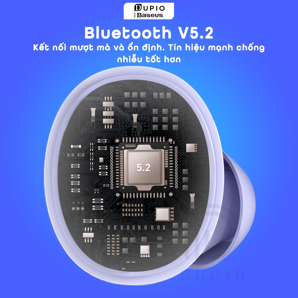 Tai nghe Bluetooth DUPIO Baseus TN03 tws không dây cảm ứng nhỏ gọn