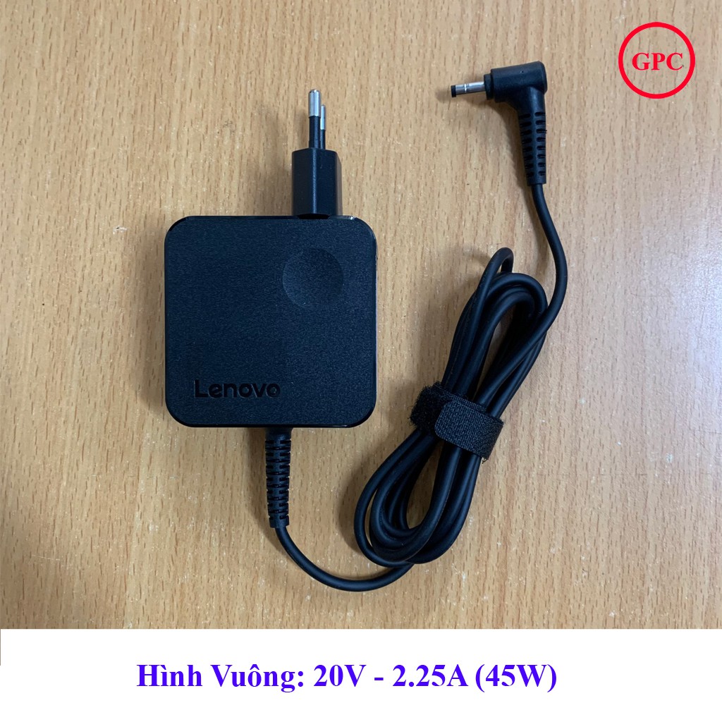 Sạc Laptop LENOVO 20V-2.25A/3.25 Vuông chân nhỏ loại ZIN phù hợp cho Lenovo IdeaPad 110, 110-15ISK, 110-14ISK, 110-14IBD