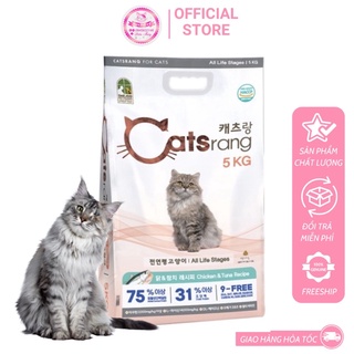 Thức ăn mèo Catsrang hàn quốc 5kg - Dạng bao tiết kiệm