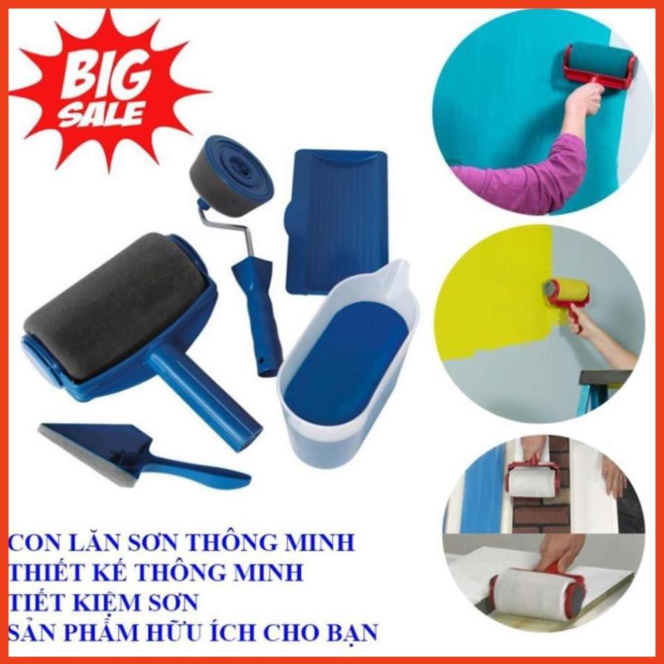 Bộ lăn sơn thông minh công nghệ mới. Con lăn sơn thông minh 5 món tiện lợi 206772