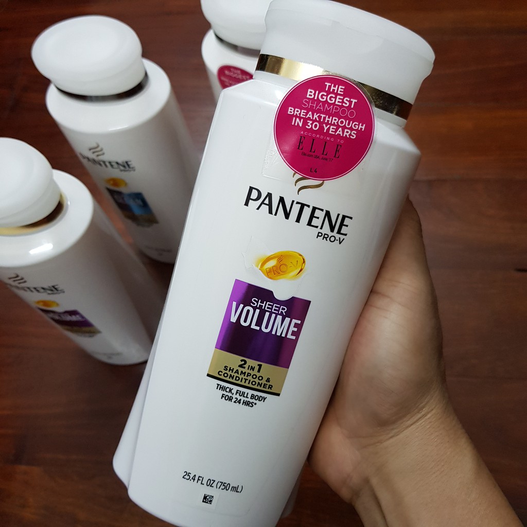 Dầu gội xả Pantene 2 in 1 750ml Mỹ