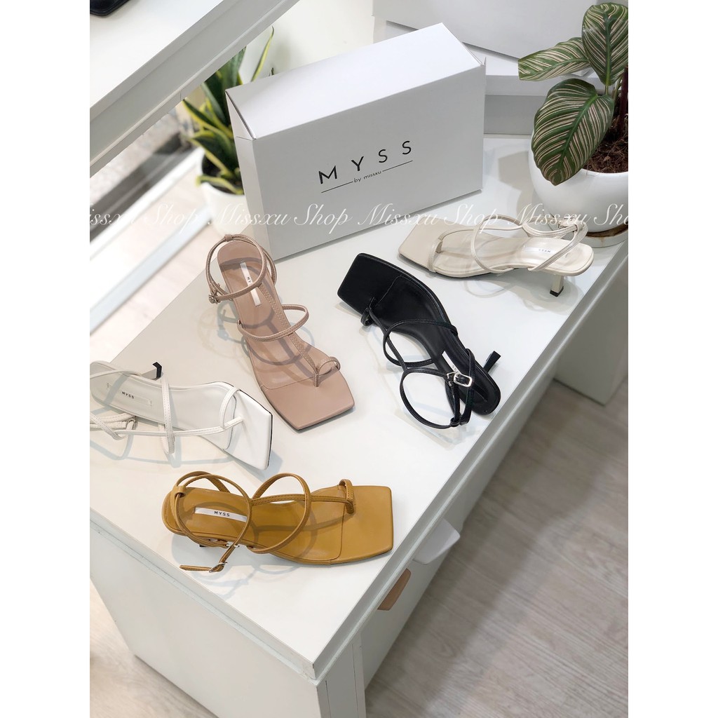 Giày sandal nữ chiến binh xỏ ngón 5cm thời trang MYSS - SD76