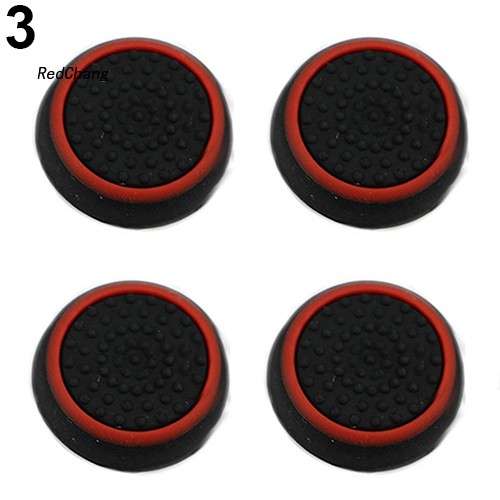 ☆YX☆4Pcs Controller Thumb Silicone Stick Grip Cap Cover for PS3 PS4 XBOX ONE