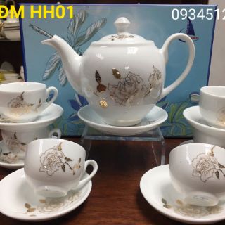 Bộ Ấm Chén Sứ, Bộ ấm trà sứ (Nhiều mẫu)