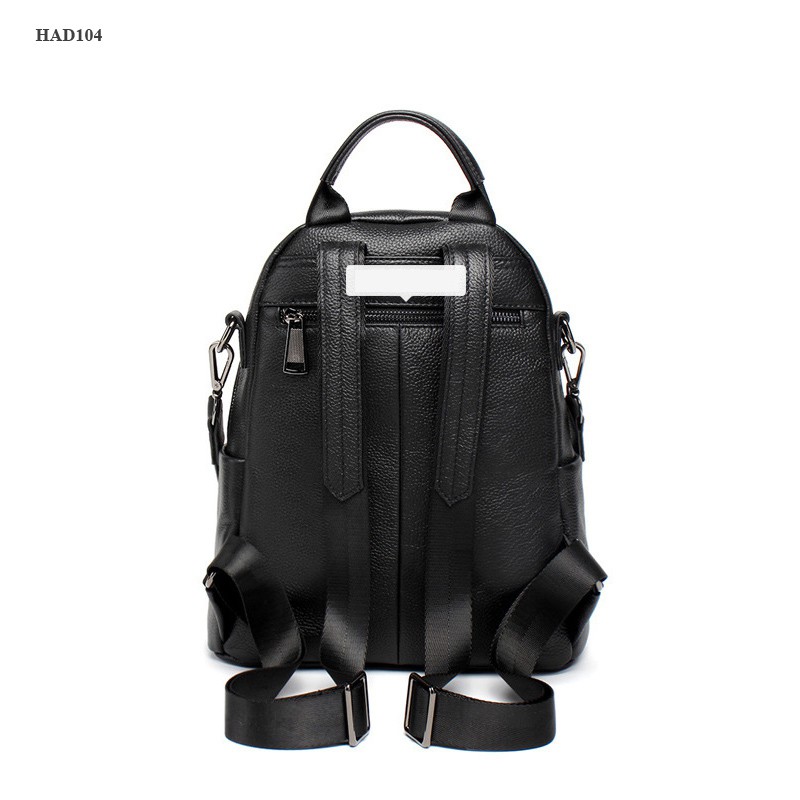 Balo da thật, Balo kiêm Túi xách Da bò Thật Cao Cấp - công sở, du lịch, đi chơi, đi học, HAD104