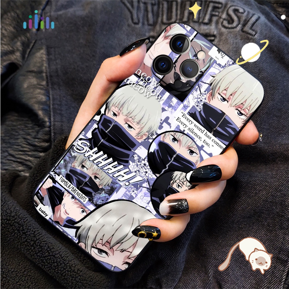 Mềm Ốp Điện Thoại Silicon Dẻo Họa Tiết Hoạt Hình jujutsu kaisen Cho iphone 7 8 7 + 8 + 6 + 6s + xr xs max 5 5s g142