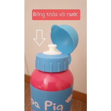 Bình nước Peppa Pig 350ml