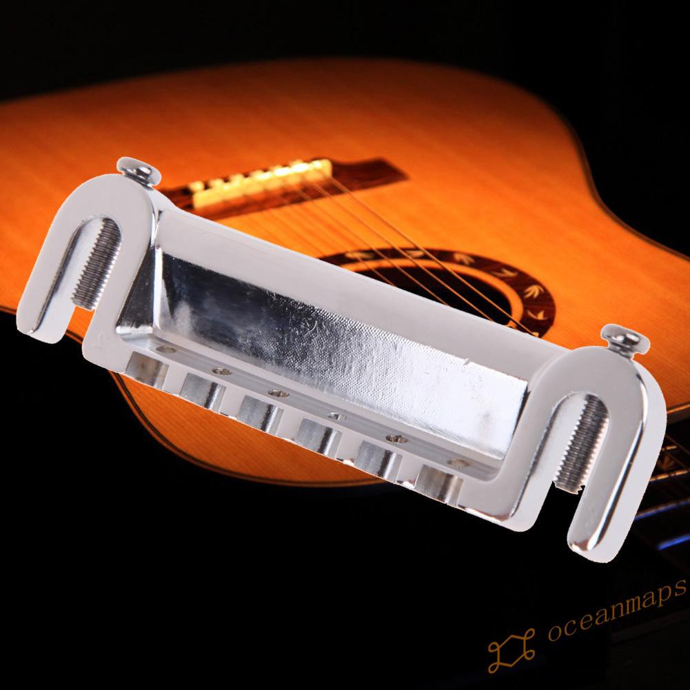 【Popular】New Wraparound Bridge Tailpiece Studs Chrome Style for LP Electric Guitar