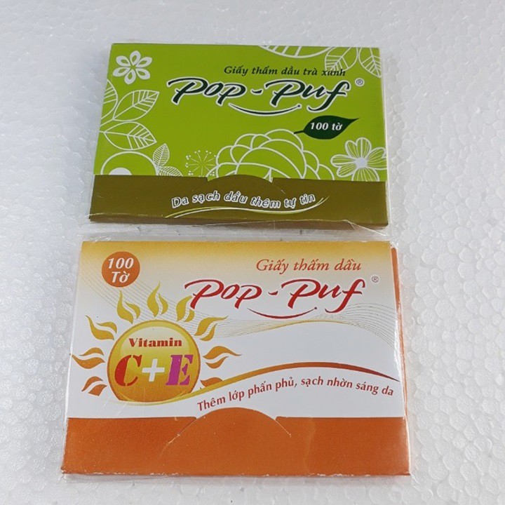GIẤY THẤM DẦU POP - PUF 100 TỜ
