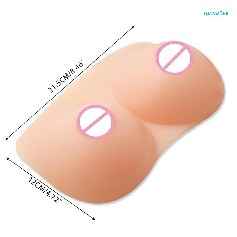 Miếng dán ngực giả bằng silicone tiện dụng
