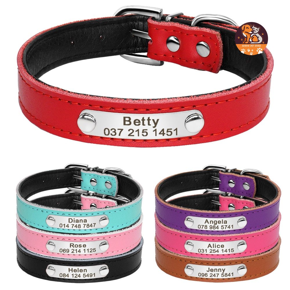 【RIZER】Vòng Cổ Khắc Tên ID Tùy Chỉnh Cá Nhân Hóa Cho Mèo