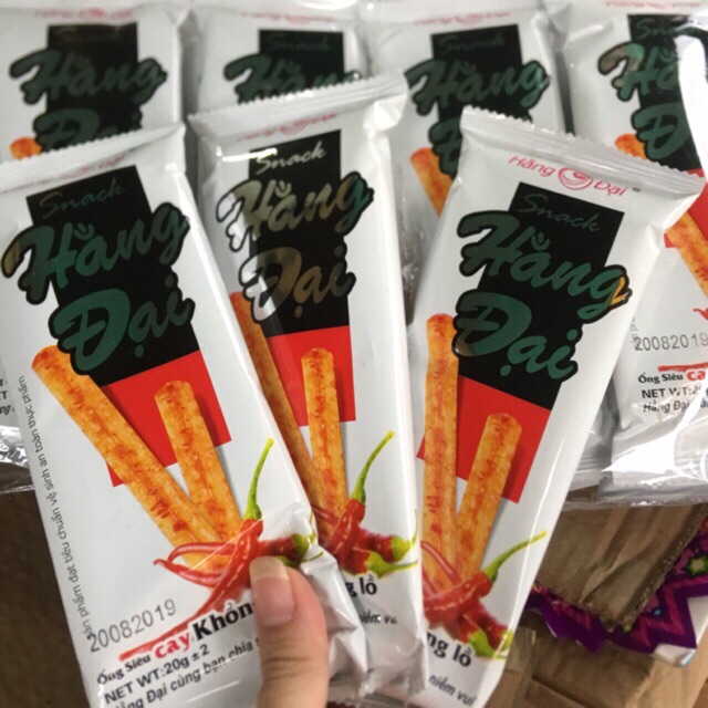 Snack ống siêu cay khổng lồ (30 gói)