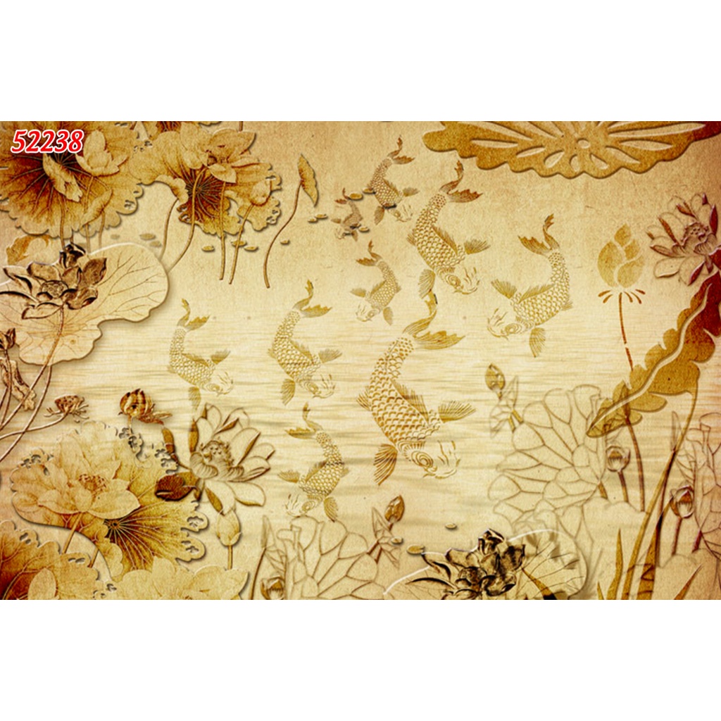 Tranh Trúc Chỉ Dán Phòng Thờ, Bàn Thờ 3D mẫu mới nhất năm nay