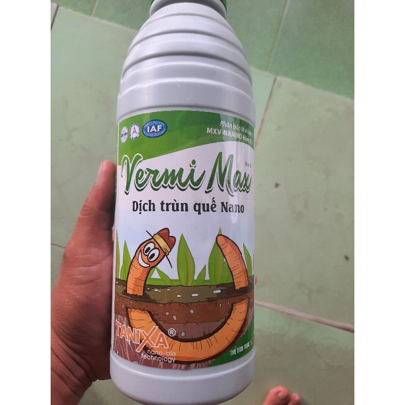 Phân bón lá DỊCH TRÙN QUẾ NANO 1LIT