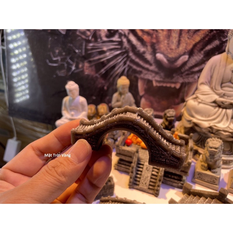 Mô hình cầu chui cỡ nhỏ - phụ kiện trang trí tiểu cảnh, bán cạn, hồ cá