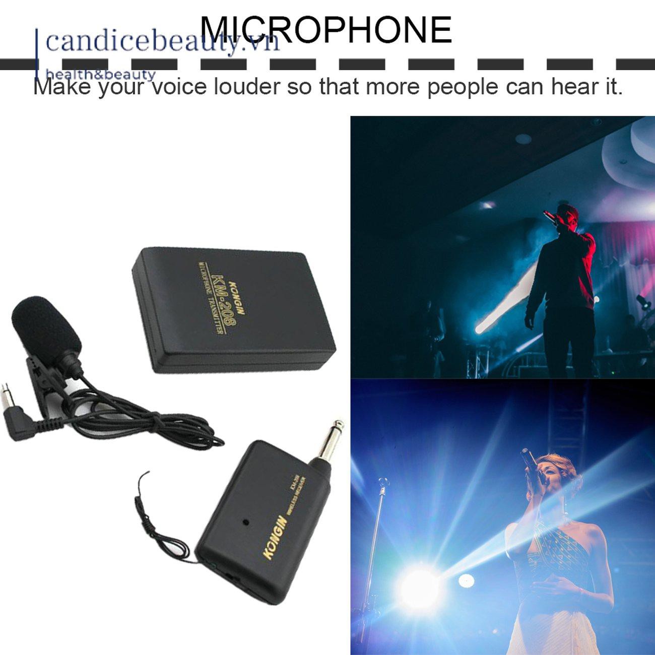 Bộ Micro Không Dây Chuyên Dụng Cho Giảng Dạy Km208 | BigBuy360 - bigbuy360.vn