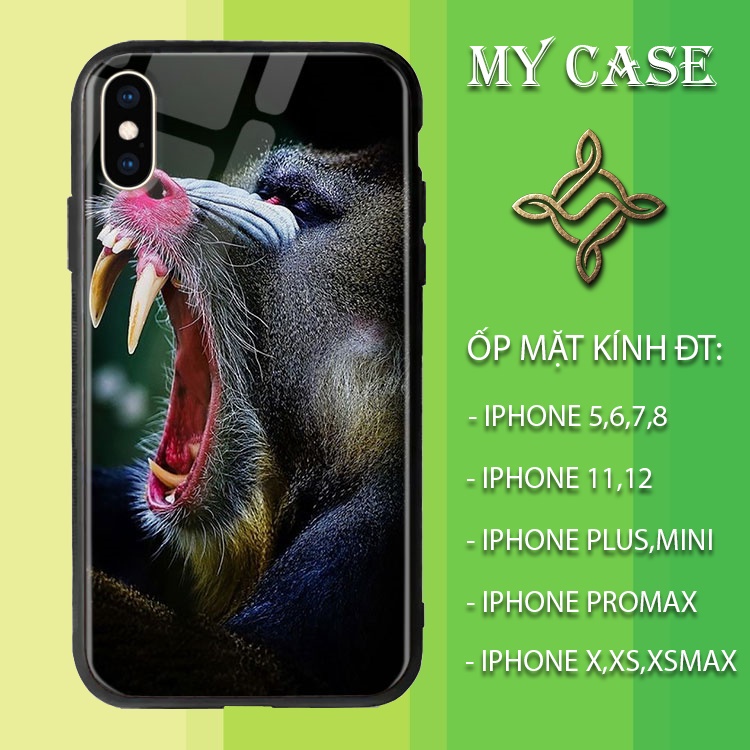 Ốp 7 Plus Hình Con Khỉ VIP MYCASE Cho Iphone 12/11/Pro/Max/X/Xs/Max/Xr/7/8/Plus/Se/2020