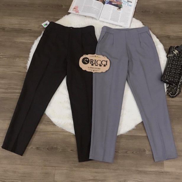 Quần Baggy Khóa Sườn siêu tôn dáng chất liệu cao cấp-LNS-quần khoá sườn