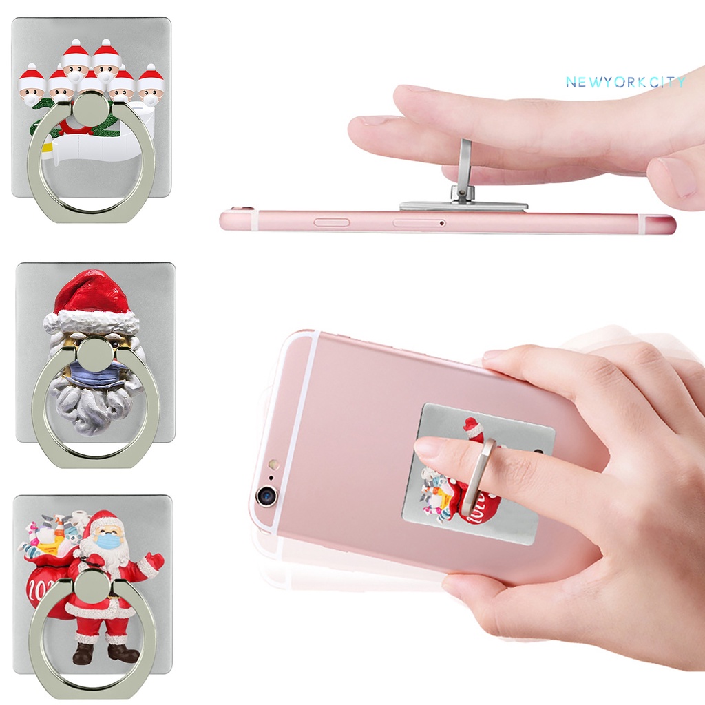 Giá Đỡ Điện Thoại Dạng Nhẫn Chống Trượt Xoay 360 Độ