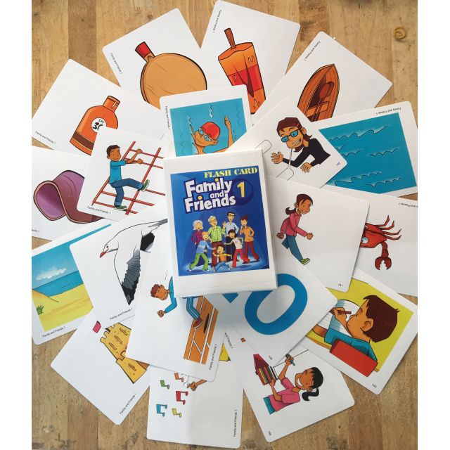 Flashcard Family 1 (A5 in 1 mặt)