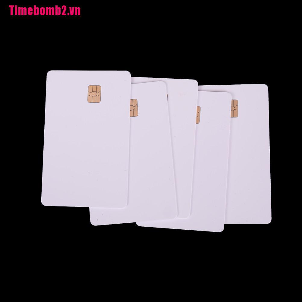 ### Bộ 5 Thẻ Nhớ Thông Minh IC SLE4442 Chuyên Dụng