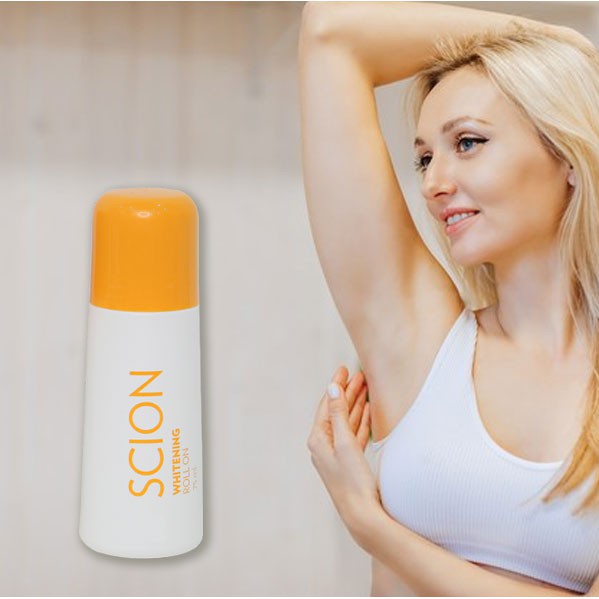 Lăn Khử Mùi Scion Whitening Roll On 75ml - Lăn nách Scion mẫu mới 2021