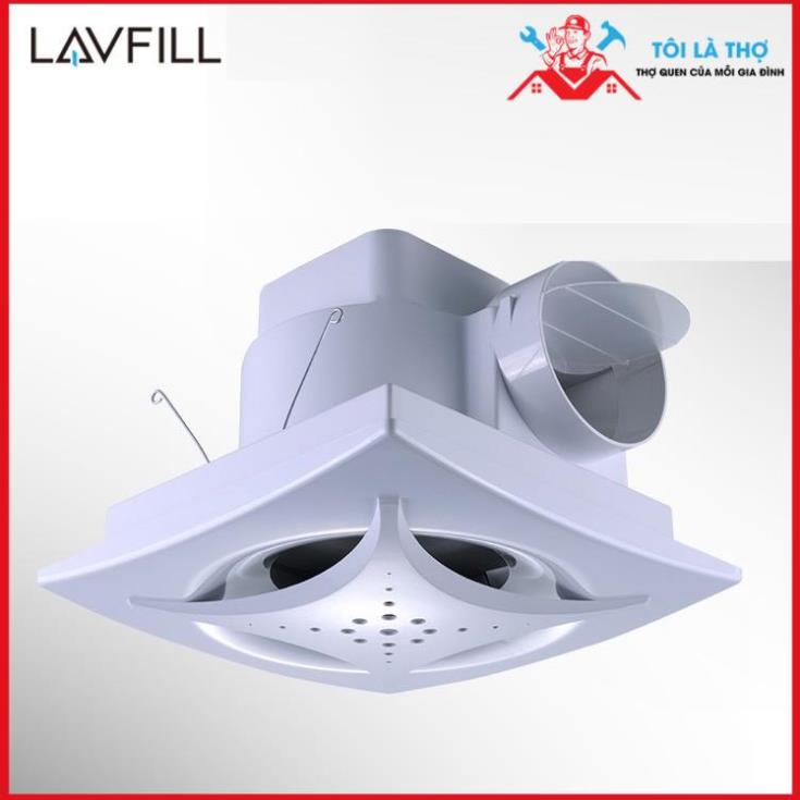 Quạt Thông Gió Âm Trần Khoét Lỗ LAVFILL LFCV-12K/16K