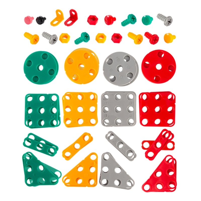 Bộ Đồ Chơi Lắp Ráp Bằng Khoan Lỗ Độc Đáo Thú Vị Cho Bé