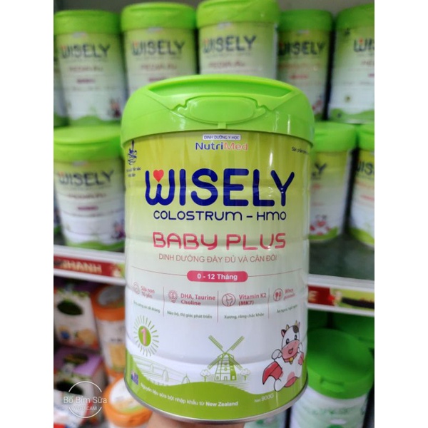 Sữa Bột WISELY Baby Plus 0 - 12 tháng