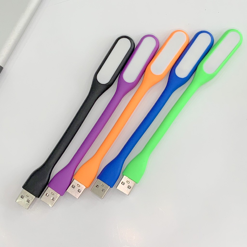 combo 2 đèn led usb siêu sáng, đèn cắm laptop củ sạc dự phòng, đèn ngủ đọc sách