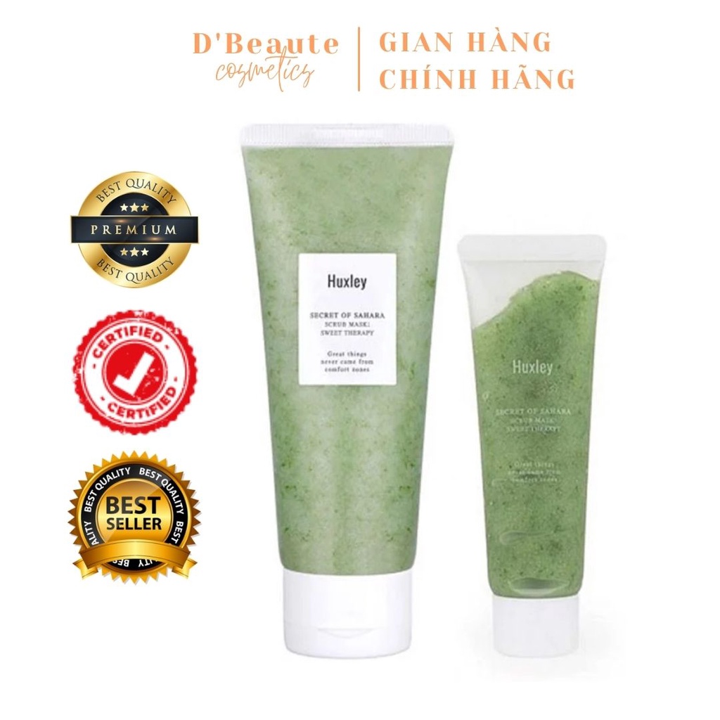 TẨY TẾ BÀO CHẾT HUXLEY SECRET OF SAHARA SCRUB MASK SWEET THERAPY - Hàn Quốc chính hãng