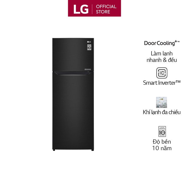 Tủ lạnh LG 2 ngăn GN-M208BL