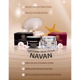 Kem body dưỡng trắng da Cốt Navan