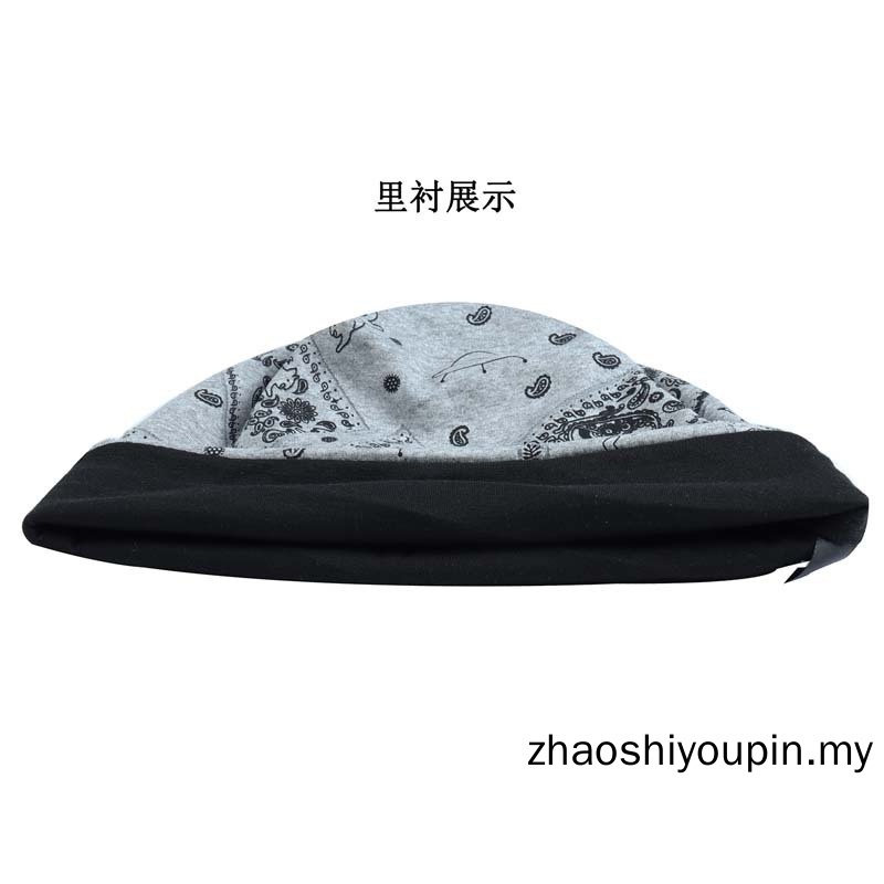 Mũ Trùm Đầu Bằng Cotton Mềm Thoáng Khí Phong Cách Hip Hop Cho Nam Và Nữ