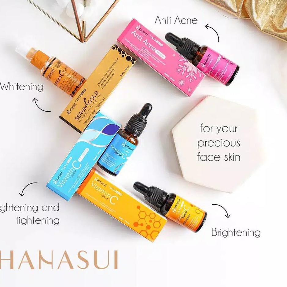 (Hàng Mới Về) Serum Hanasui 20ml Làm Trắng / Trị Mụn / Làm Sáng Da Hiệu Quả