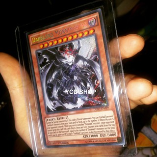 Thẻ bài yugioh chính hãng thiên thần sa ngã - Darklord Morningstar – Secret Rare