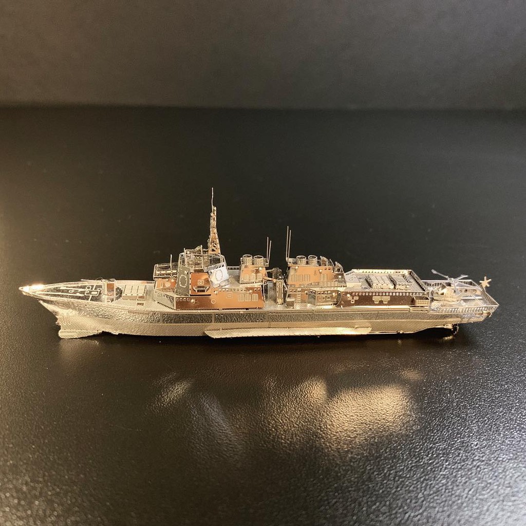 Mô hình 3D kim loại lắp ráp tàu khu trục hạm lớp Arleigh Burke [Chưa lắp]