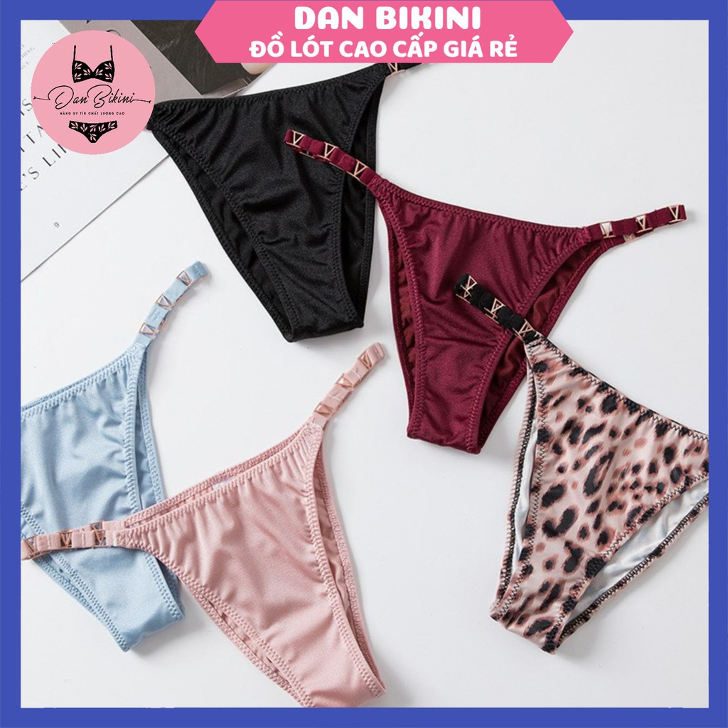 Quần Lọt Khe Nữ - Quần Lót Lọt Khe Nữ Cao Cấp Sexy Cạp phối chữ V cá tính gợi cảm mã BT11