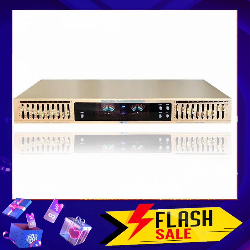 Đầu lọc xì Equalizer Yoo-Minh EQ-33 Vàng Gold Cực Hay