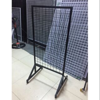 Khung lưới treo phụ kiện 60x120 tặng kèm 10 móc lưới